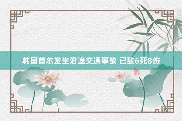 韩国首尔发生沿途交通事故 已致6死8伤